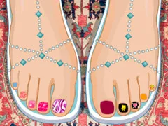 ألعاب تزيين أظافر القدمين - صالون باديكير ممتع للبنات مجانًا